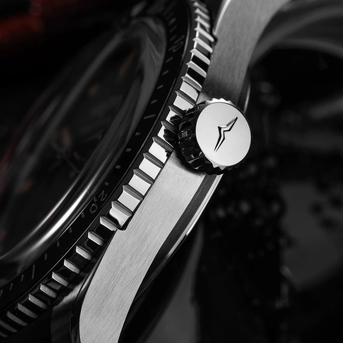 Montre Vulcain - Skindiver Nautique 38mm - Black (metal bracelet + rubber strap included)