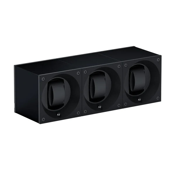 SwissKubik - Watchwinder Masterbox Aluminium Trio