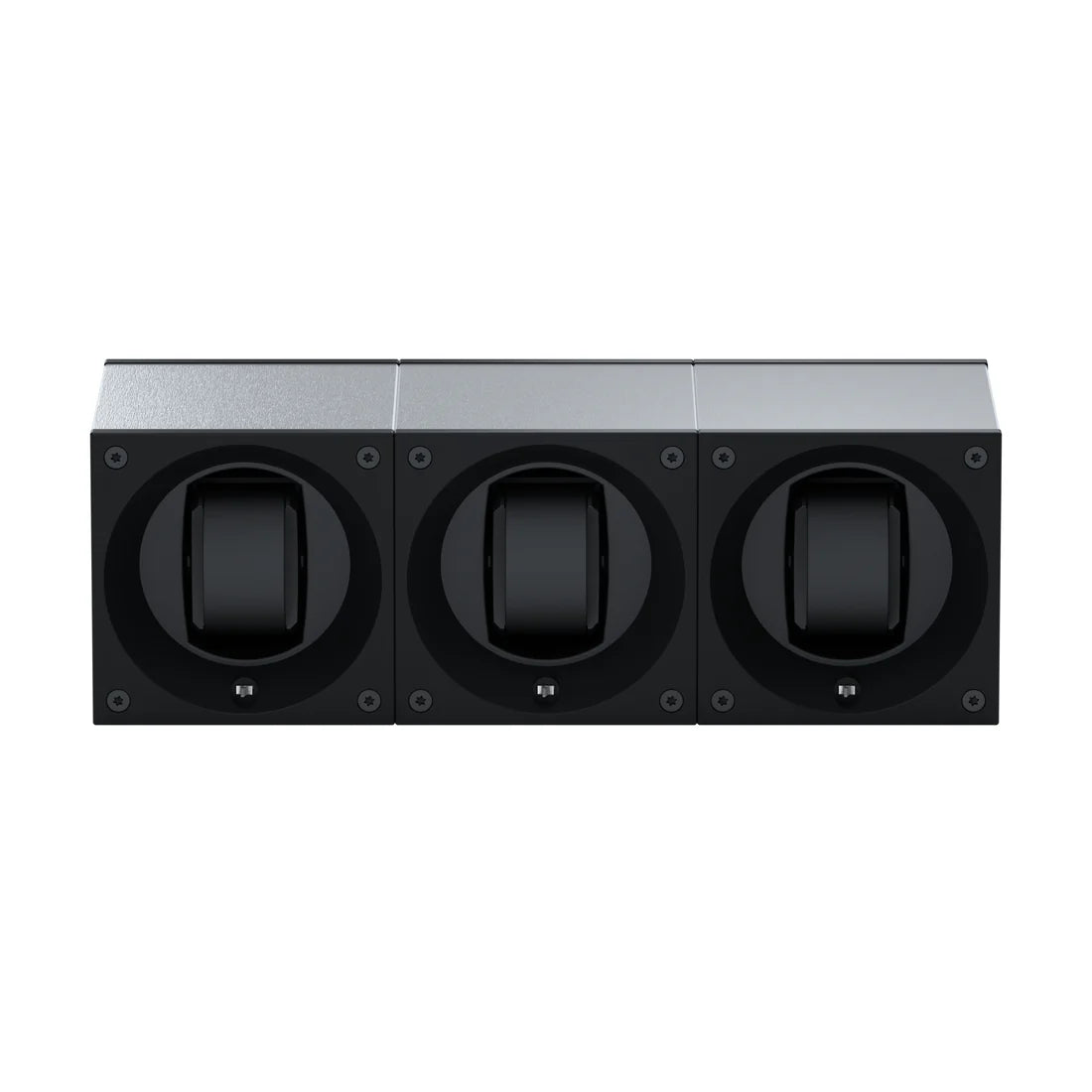 SwissKubik - Watchwinder Masterbox Aluminium Trio