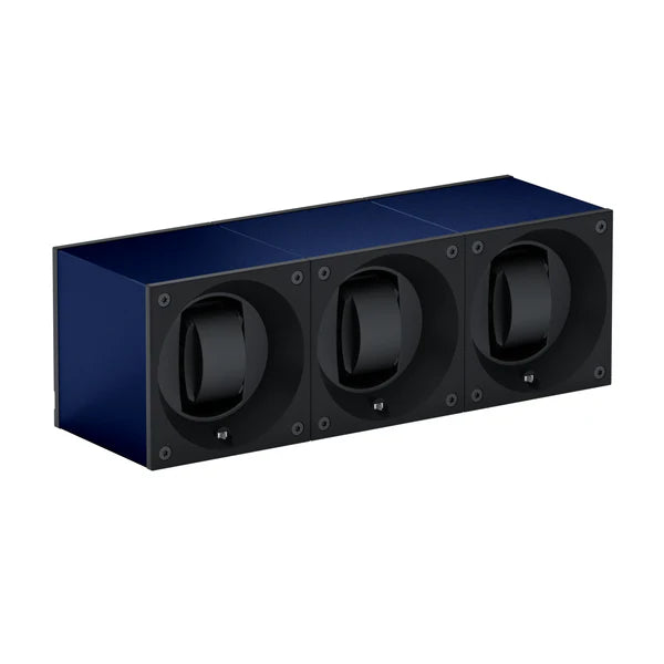 SwissKubik - Watchwinder Masterbox Aluminium Trio