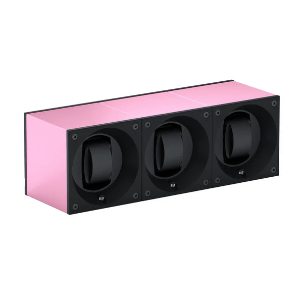 SwissKubik - Watchwinder Masterbox Aluminium Trio