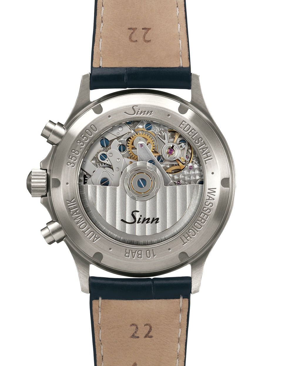 Sinn -  358 Sa PILOT DS - Textile strap