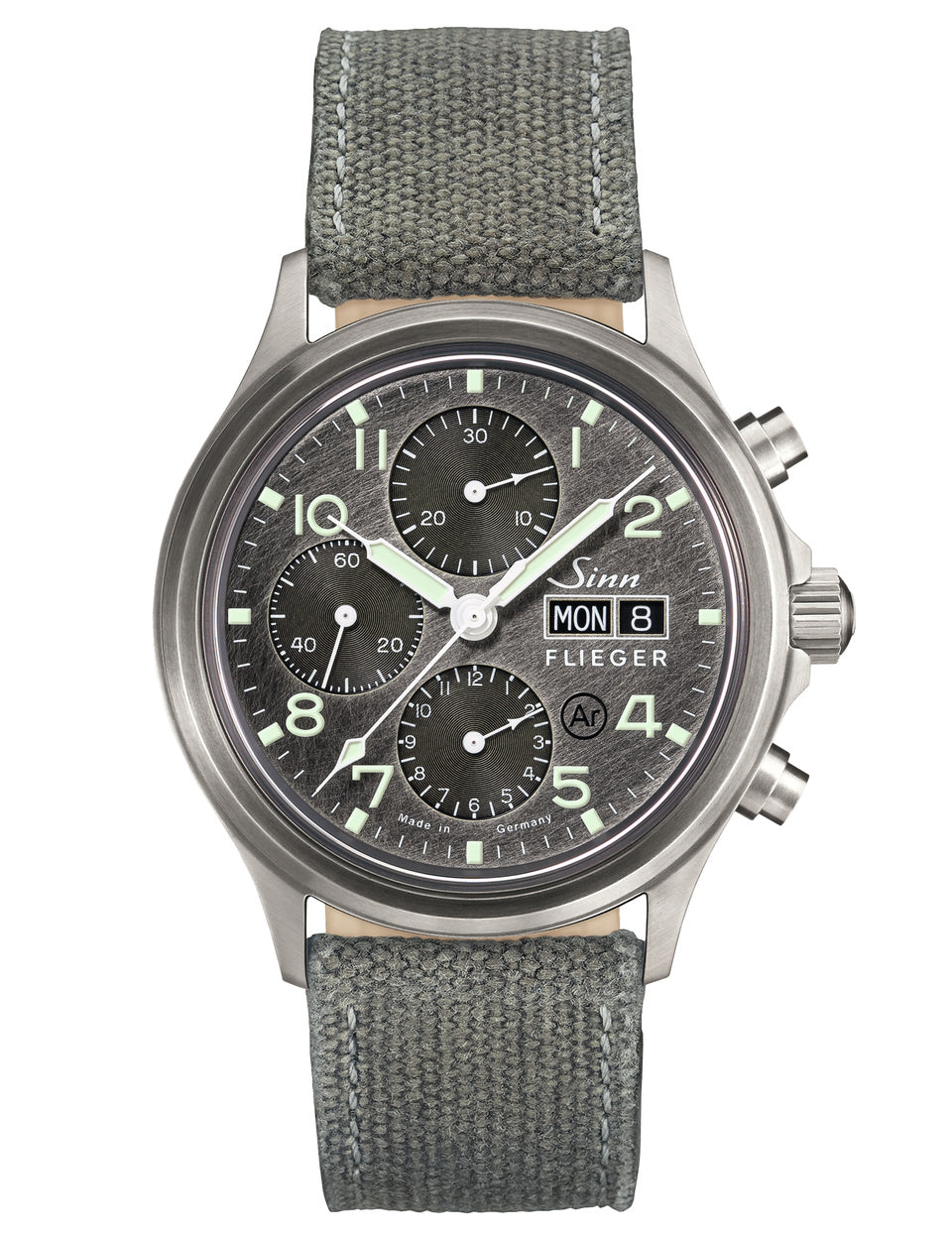 Sinn -  358 Sa PILOT DS - Textile strap