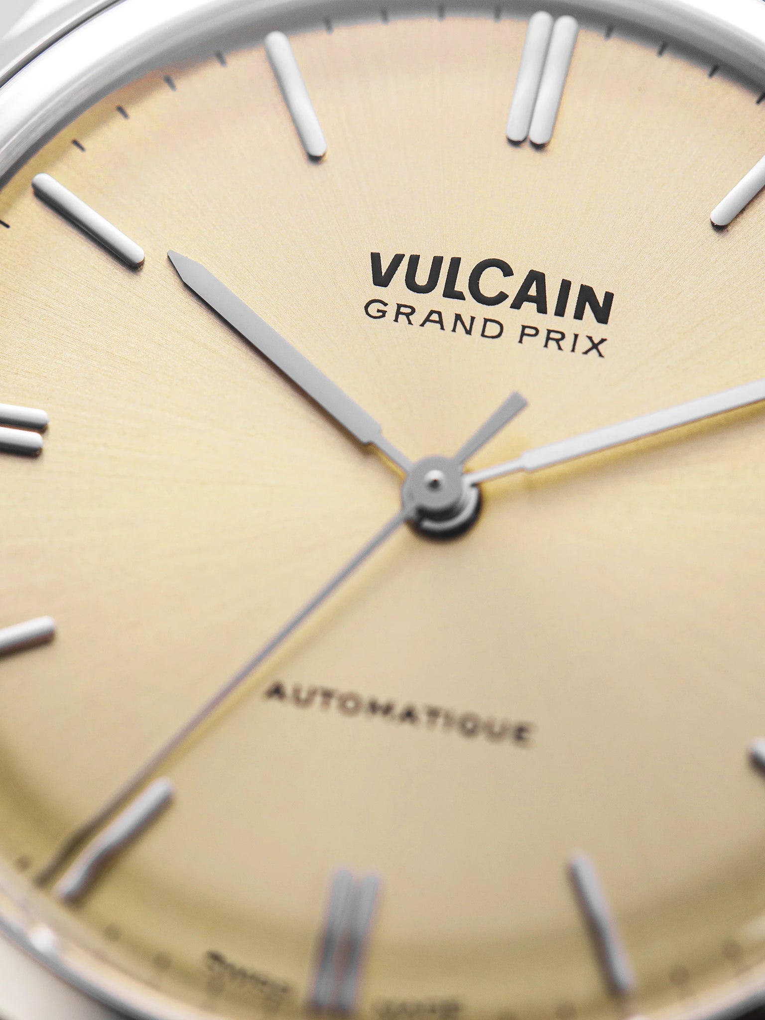 Vulcain Watch - Grand Prix 39mm - Champagne