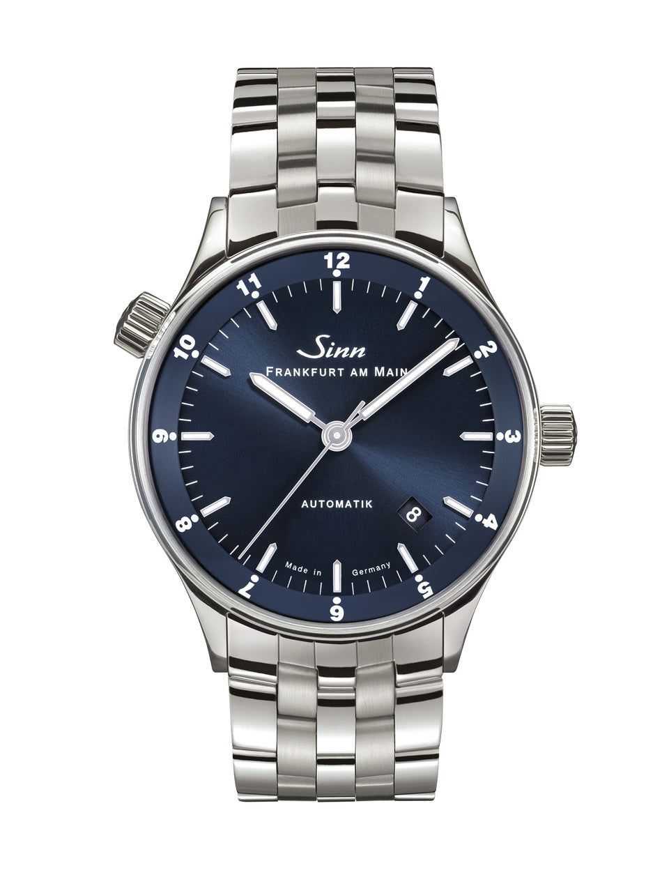 Sinn - 6068 B - Leather strap + metal bracelet