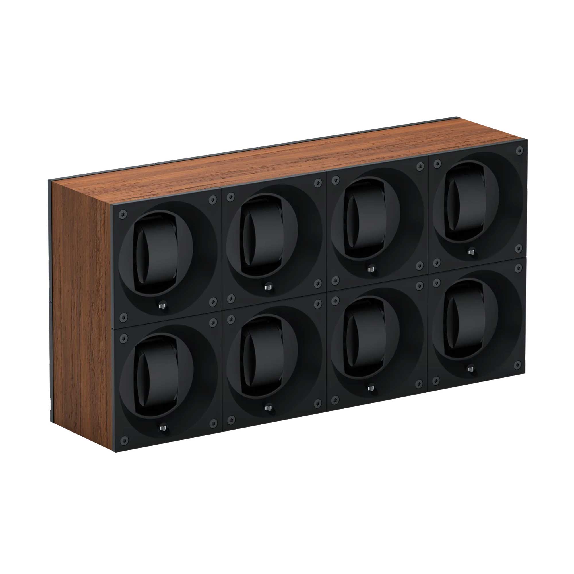 ​SwissKubiK - Wood Masterbox watchwinder for 8 watches