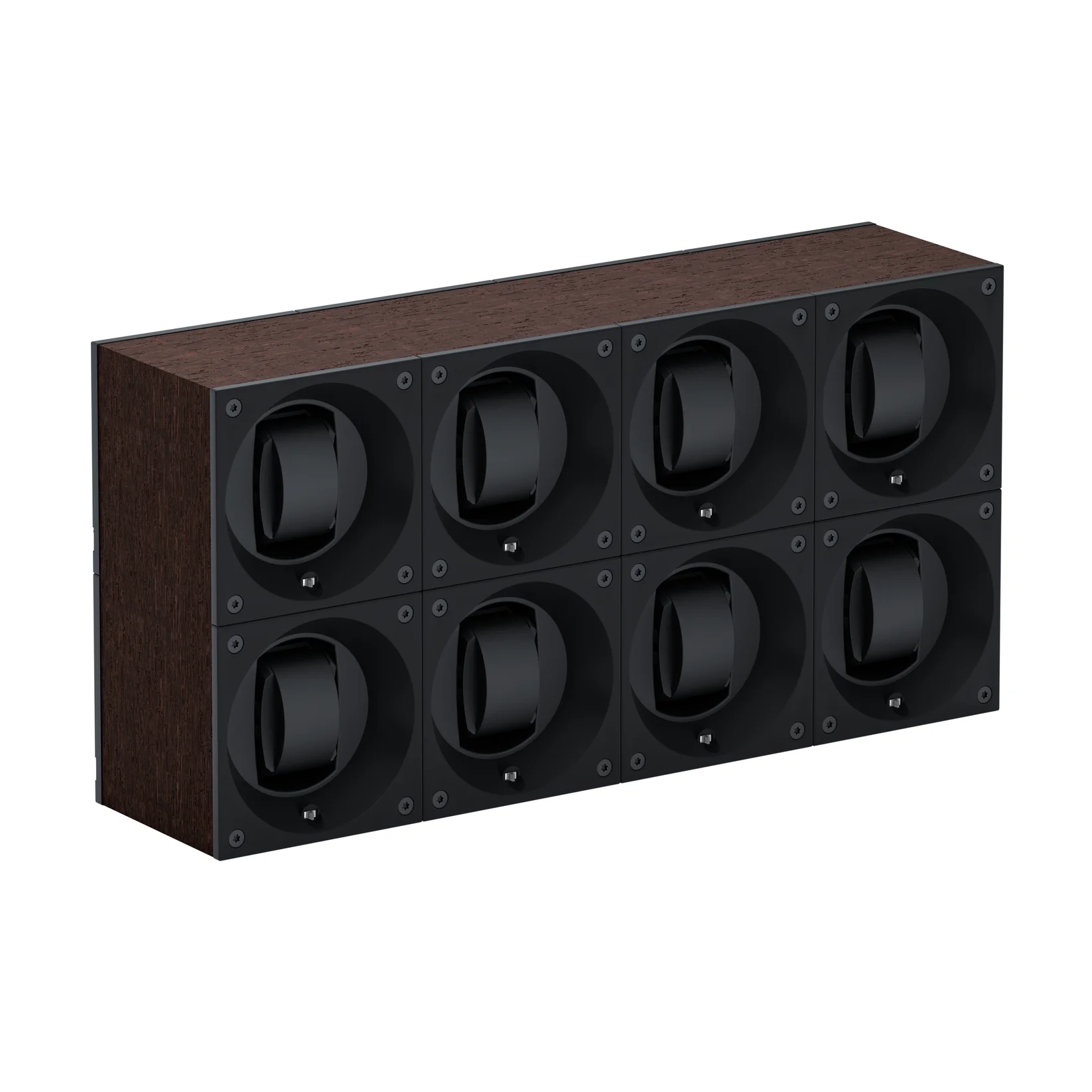 ​SwissKubiK - Wood Masterbox watchwinder for 8 watches