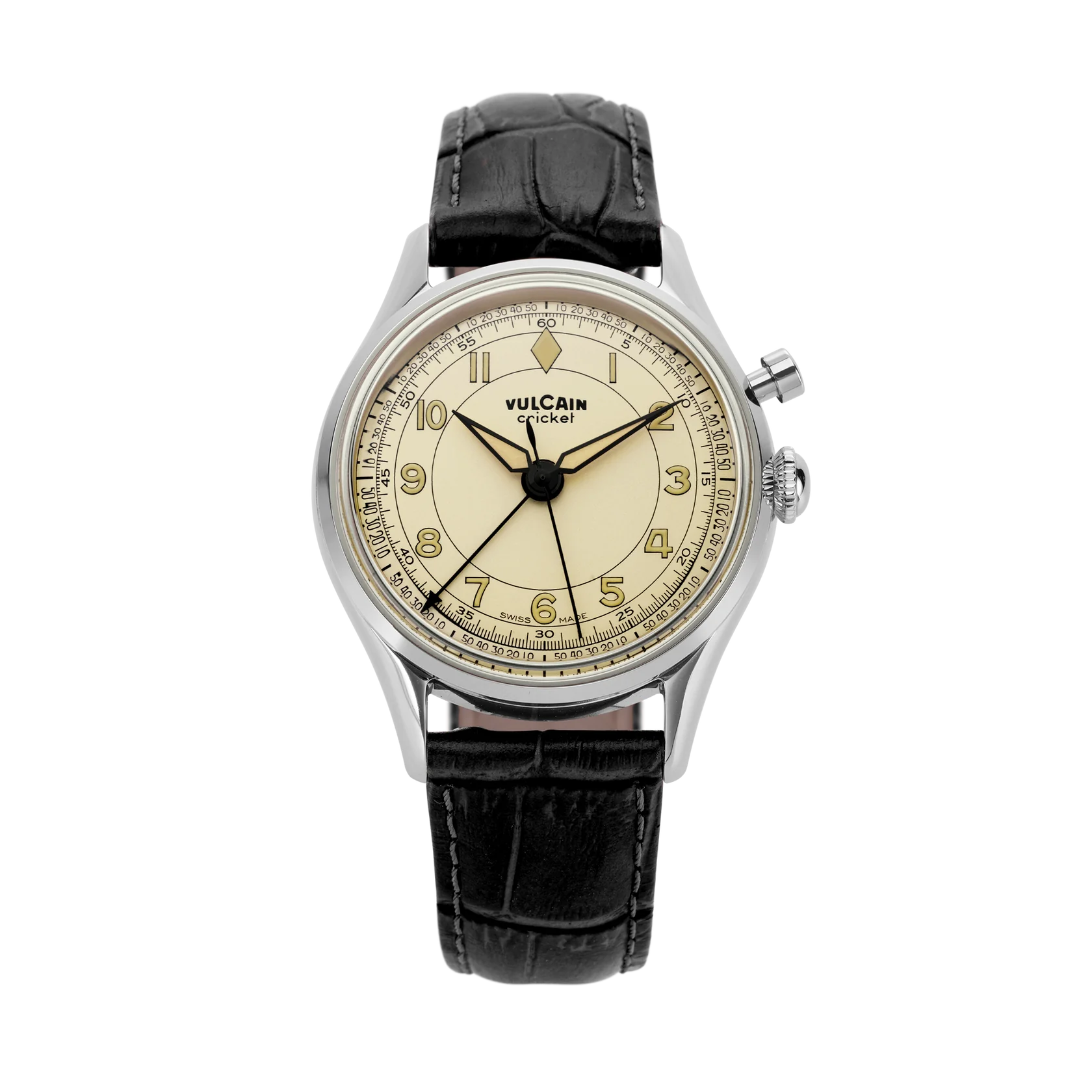 Vulcain Watch - Cricket Classique 39 mm - Eggshell