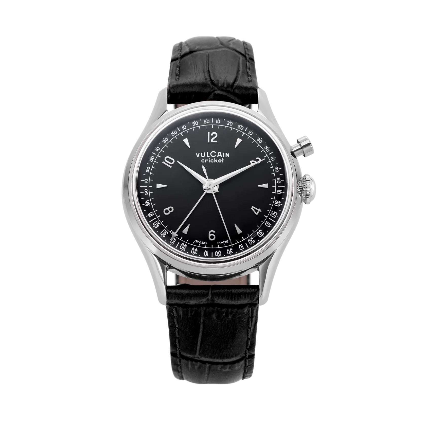 Vulcain Watch - Cricket Tradition 36 mm - Black