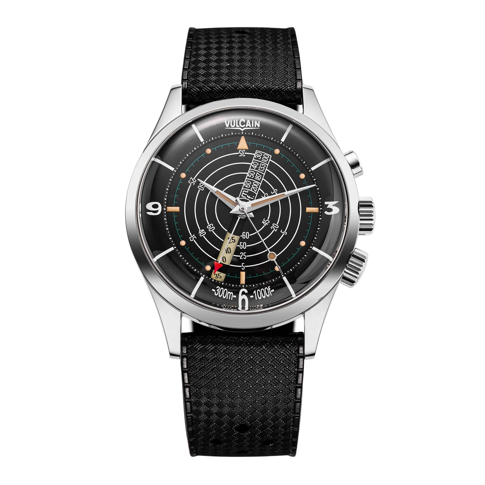 Montre Vulcain - Nautical Heritage 42mm - Black Beige Patina