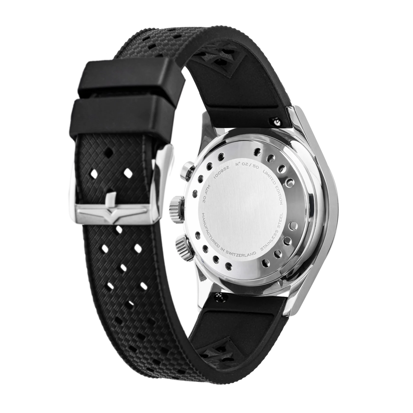 Vulcain Watch - Nautical Heritage 42mm - Black White Luminova