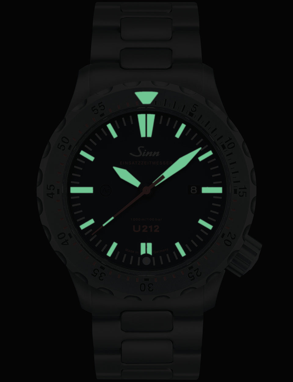 Sinn - U212 (EZM 16) - rubber strap