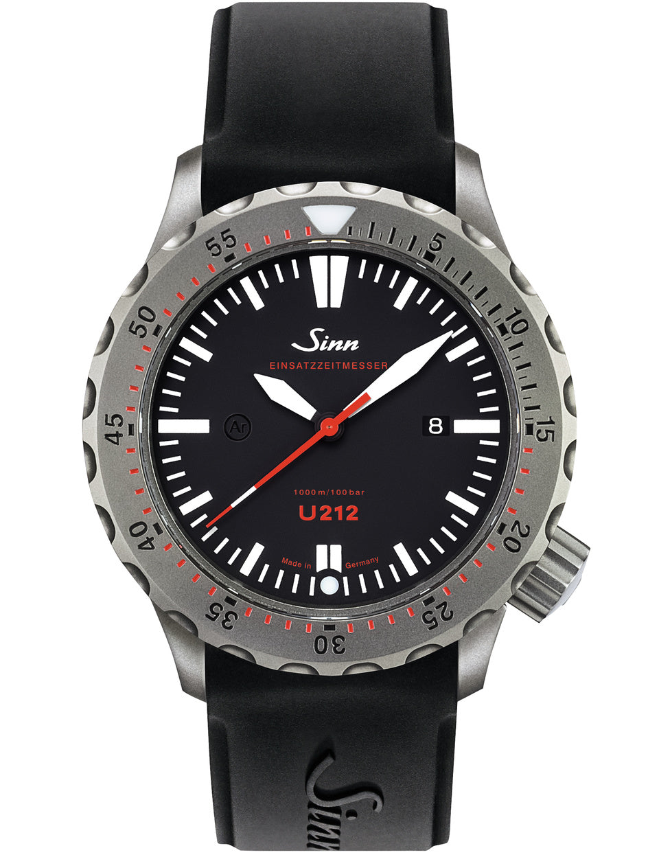 Sinn - U212 (EZM 16) - rubber strap