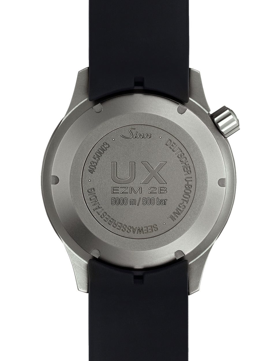 Sinn - UX (EZM 2B) - Rubber strap