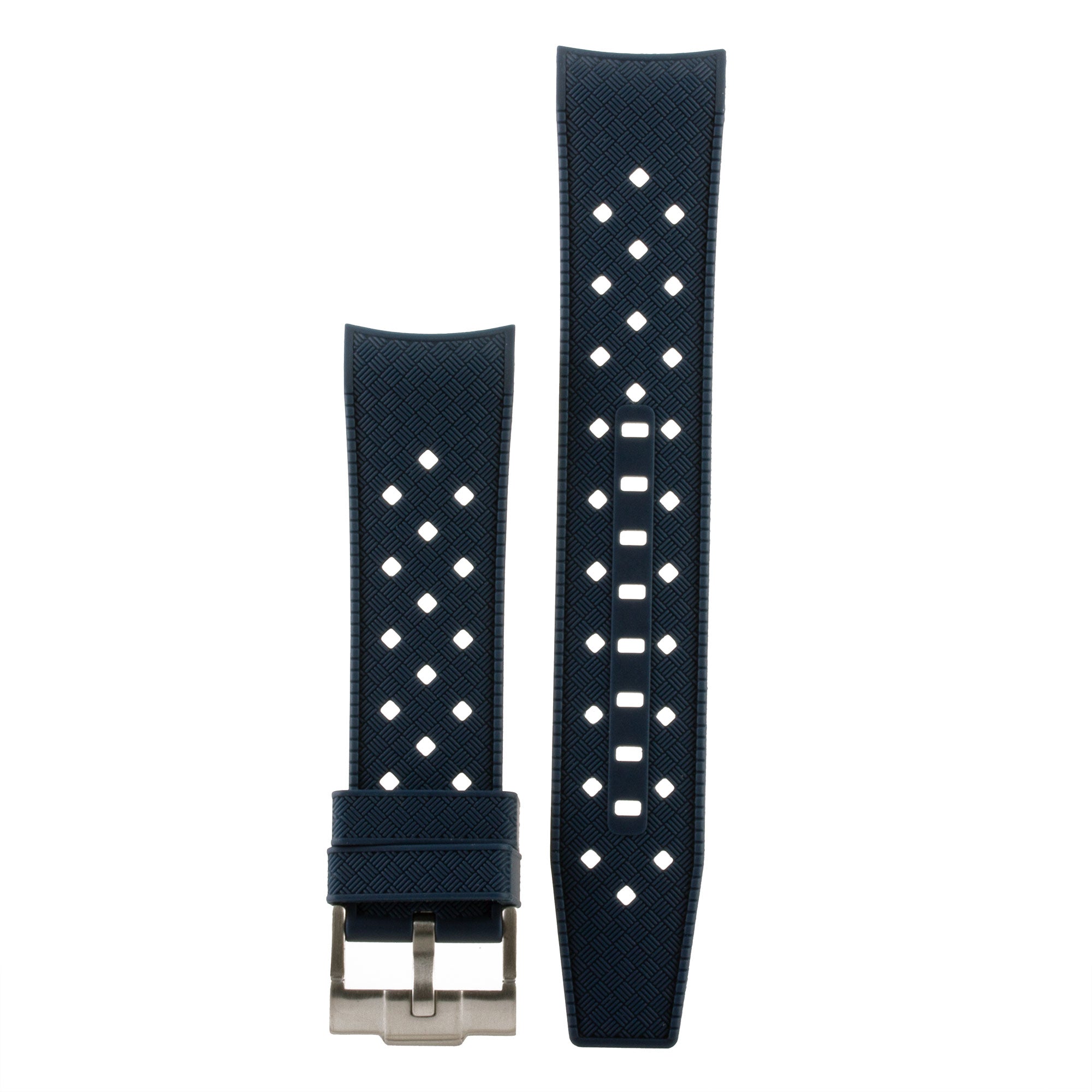 Blancpain x Swatch - "Driver" integrated rubber watch strap - Rubber (black, blue, green...)