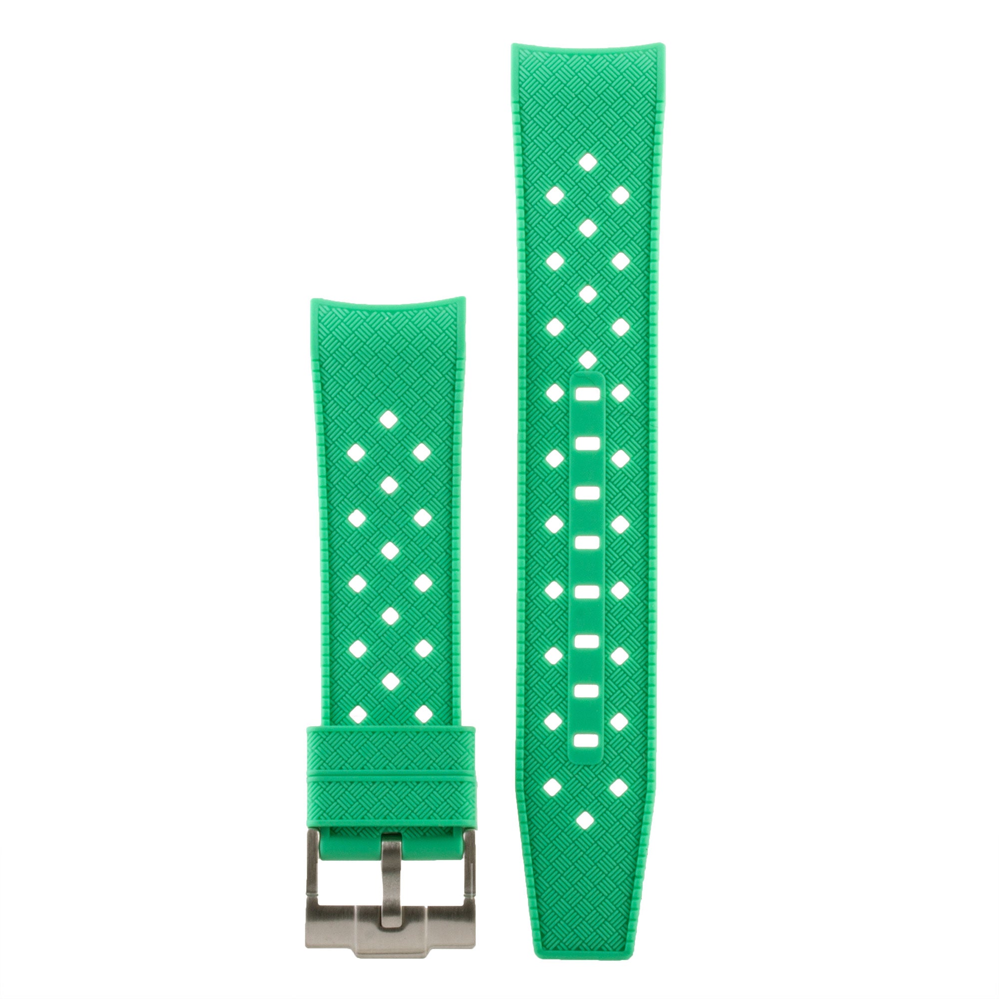 Blancpain x Swatch - "Driver" integrated rubber watch strap - Rubber (black, blue, green...)