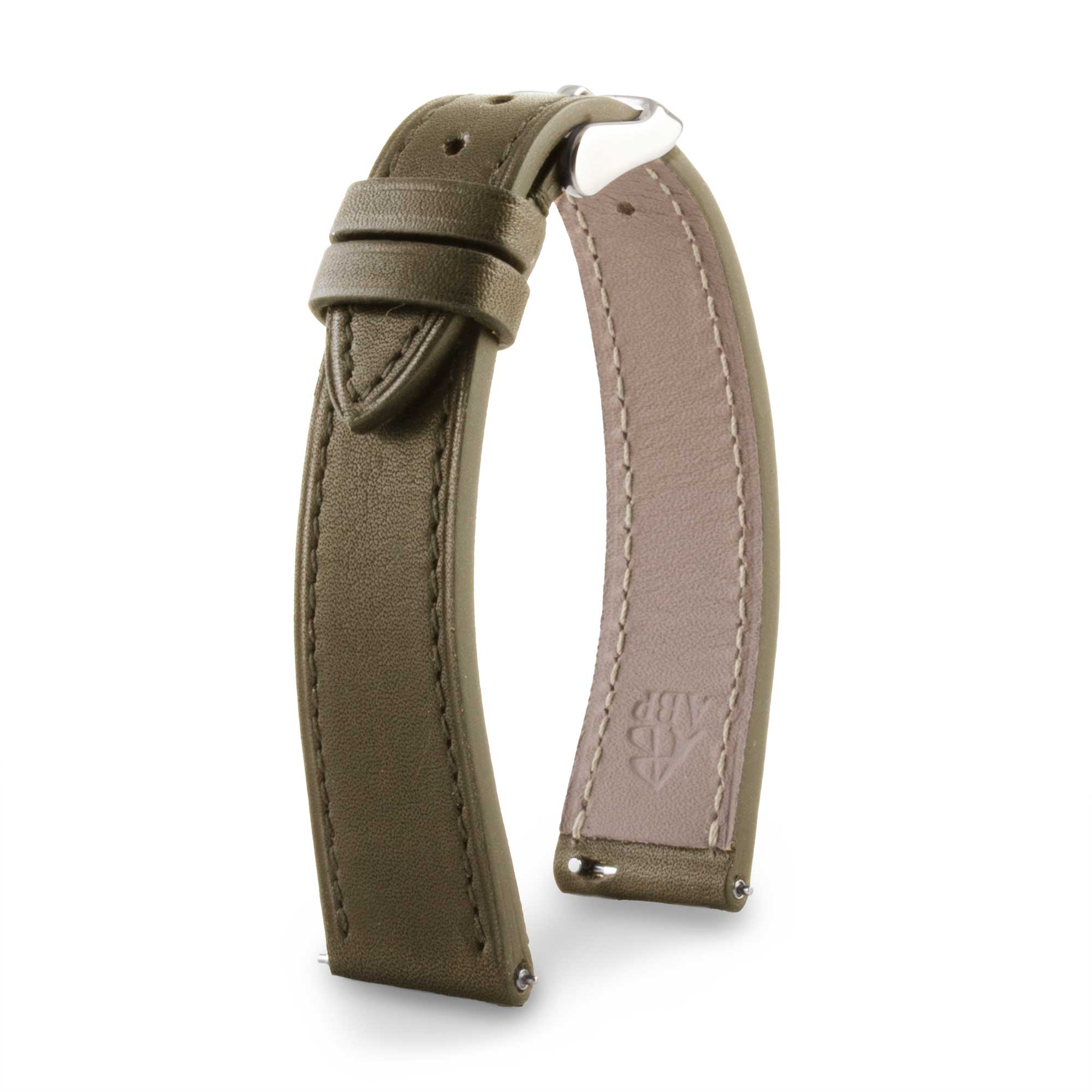 Patek Philippe "Classic" - Leather watch band - Barenia type calf (black, brown, green, kaki, red)