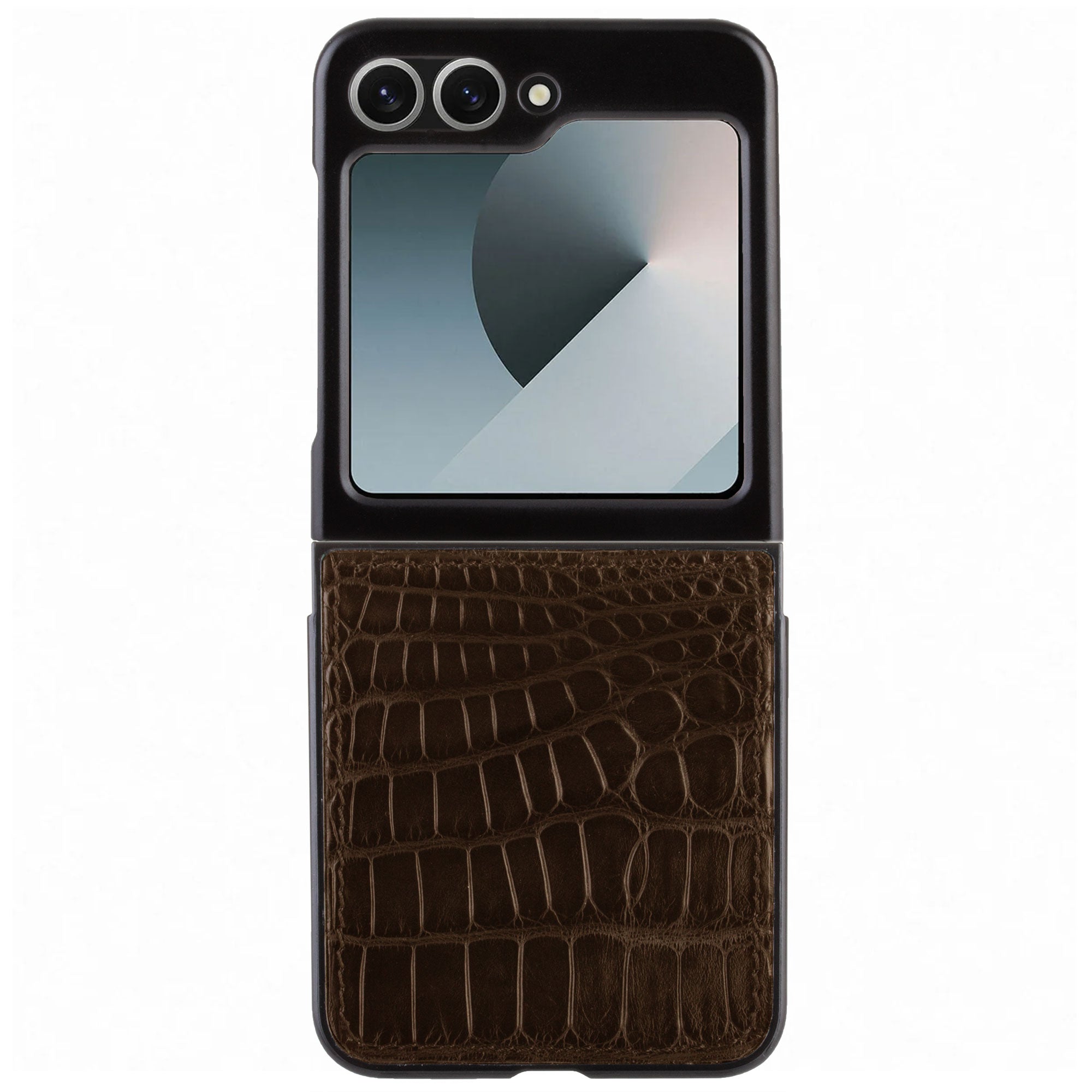 Leather Samsung case / cover - Samsung Galaxy Z Flip 5, 6 - Genuine alligator