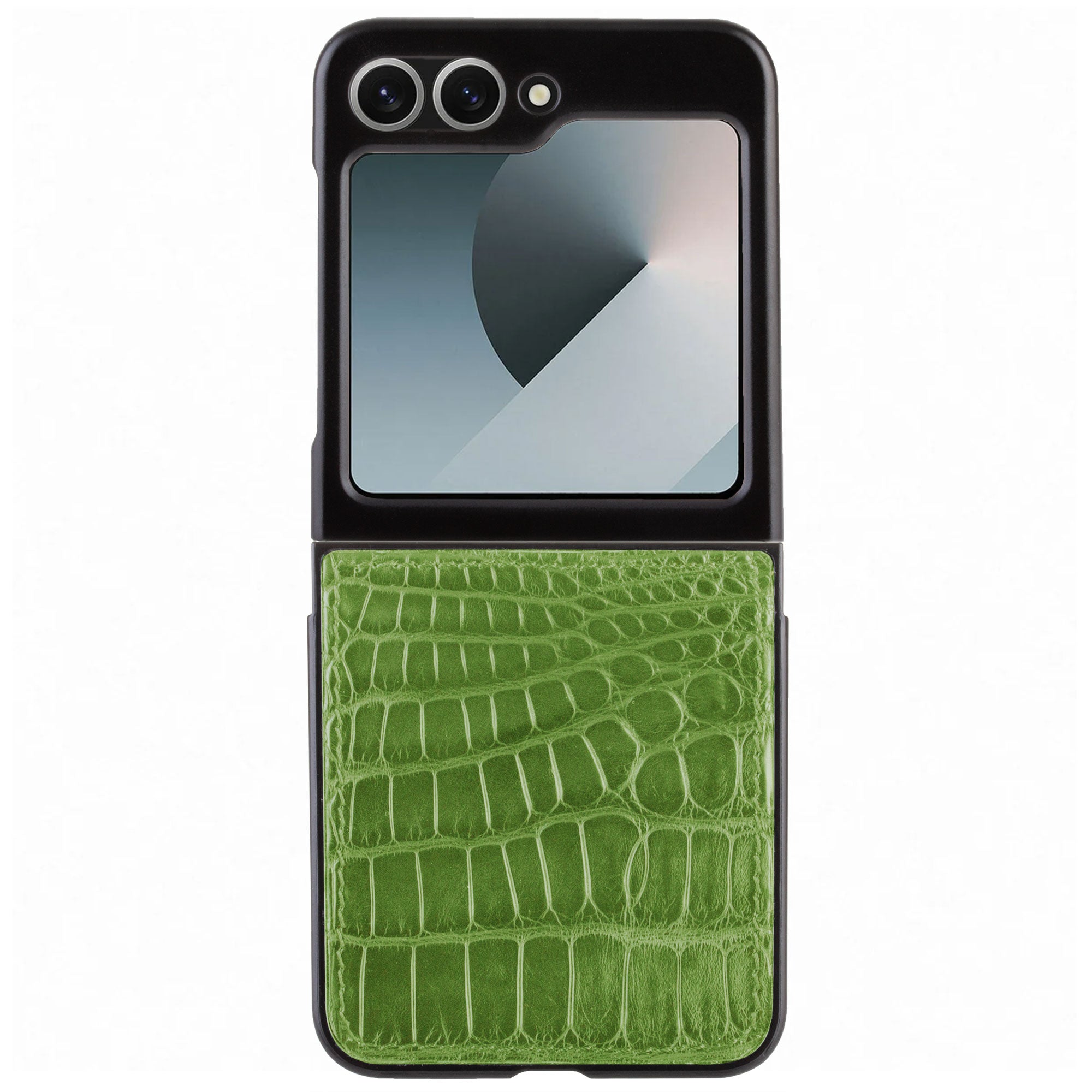 Leather Samsung case / cover - Samsung Galaxy Z Flip 5, 6 - Genuine alligator