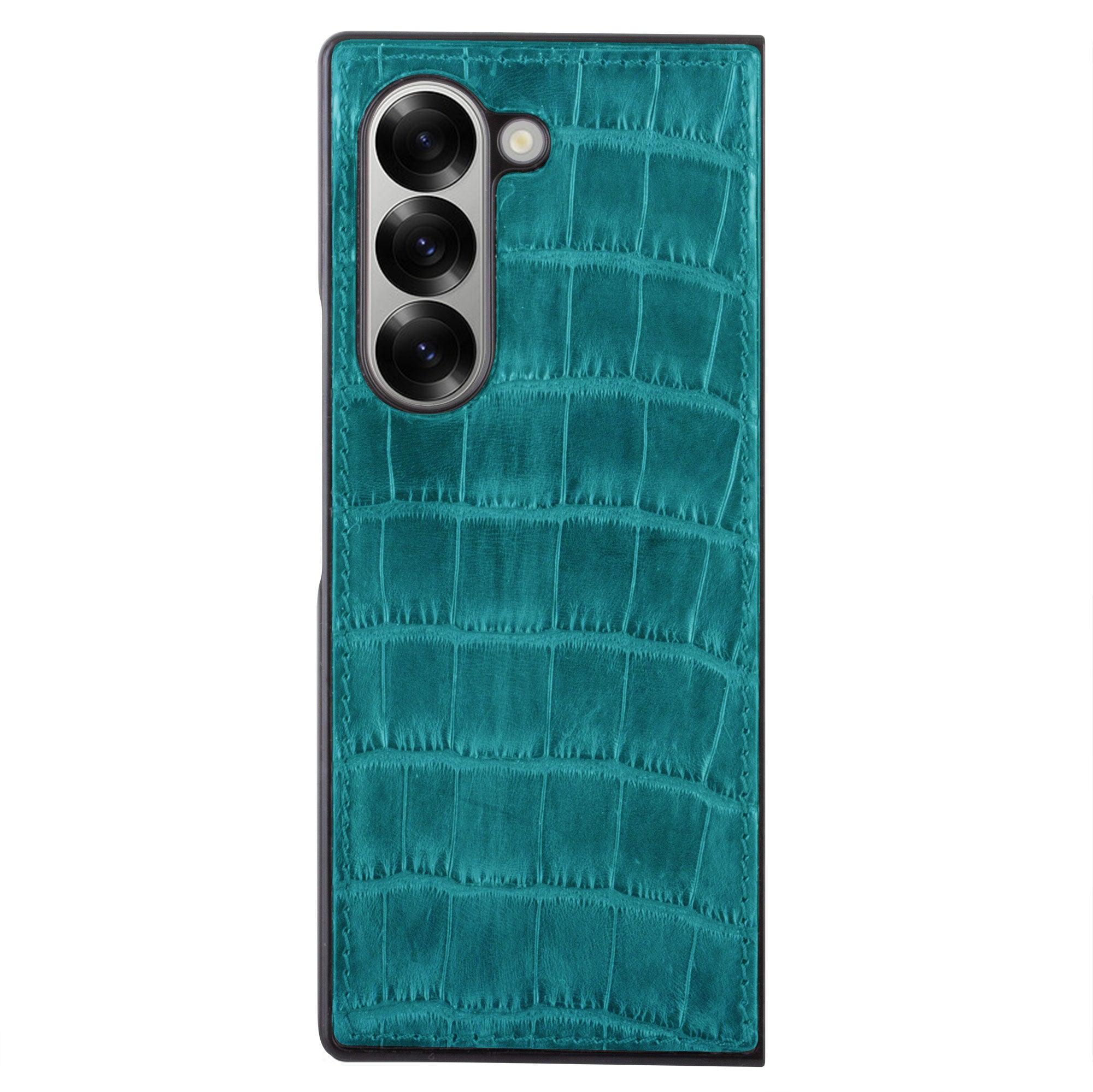 Leather Samsung case / cover - Samsung Galaxy Z Fold 5, 6 - Genuine alligator