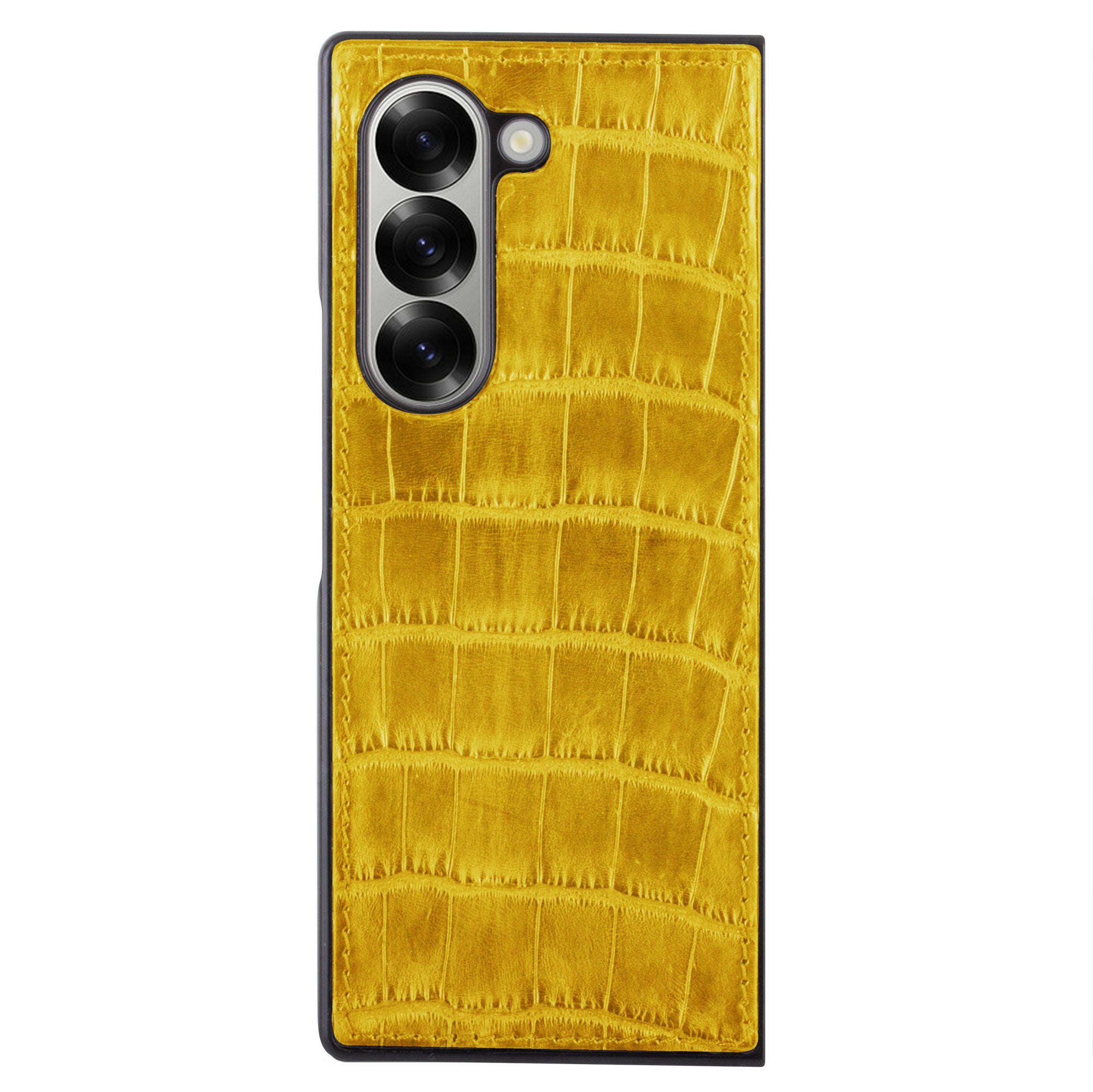 Leather Samsung case / cover - Samsung Galaxy Z Fold 5, 6 - Genuine alligator