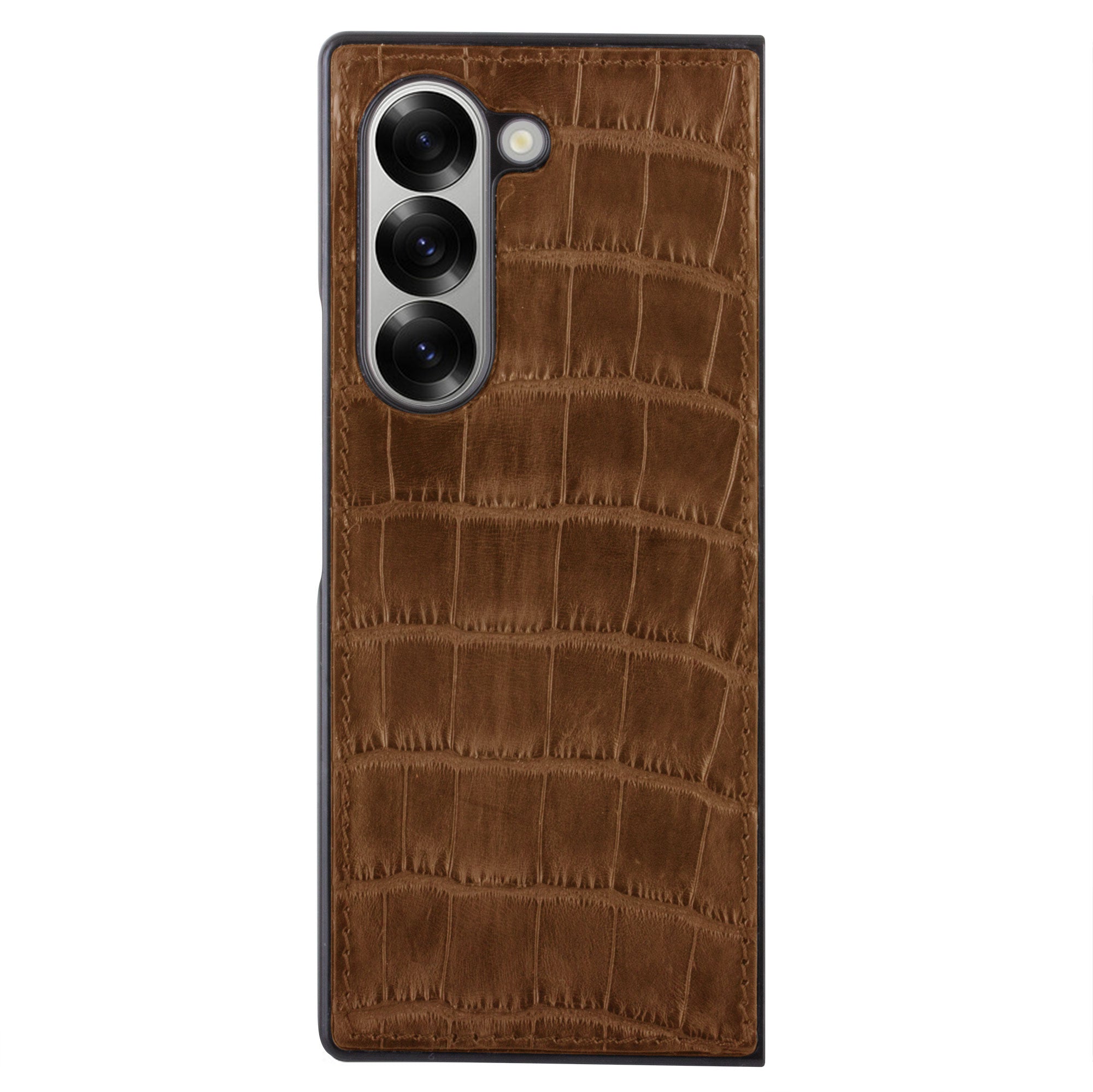 Coque cuir pour Samsung Galaxy Z Fold 5, 6 - Alligator