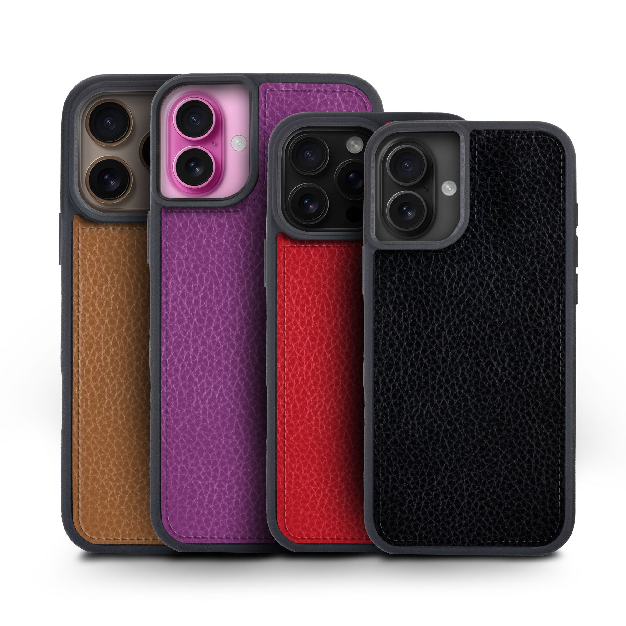 iPhone "Sport case" with leather cover - iPhone 16 ( all models ) - Buffalo