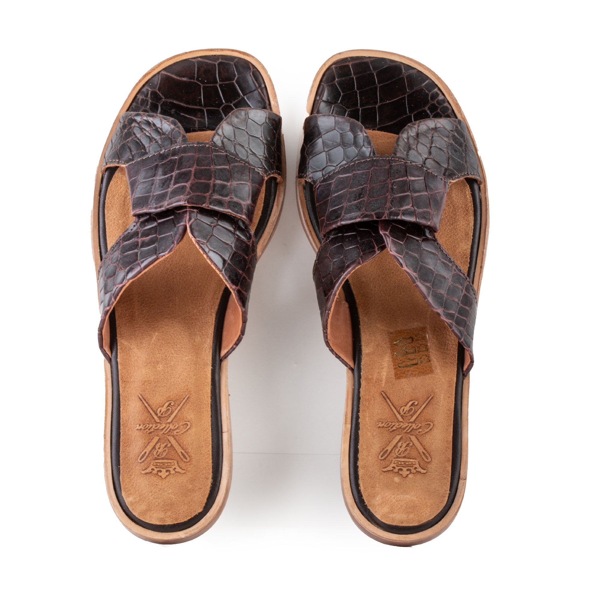 Clearance Sale - Genuine alligator sandals - Size 38 - N°5