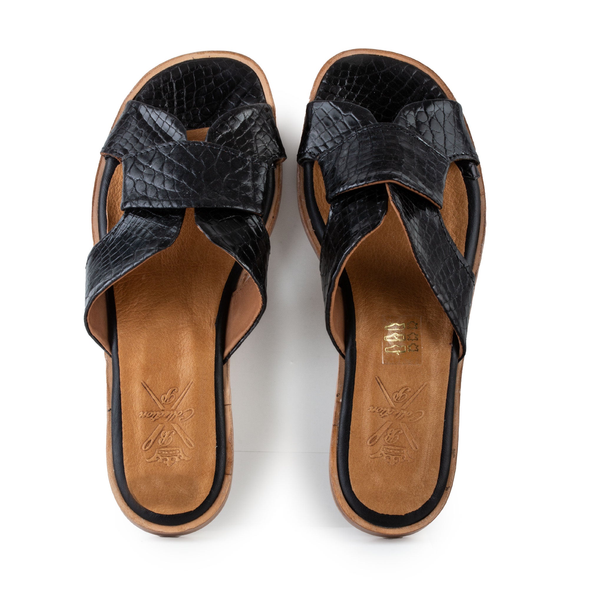 Clearance Sale - Genuine alligator sandals - Size 37 - N°4