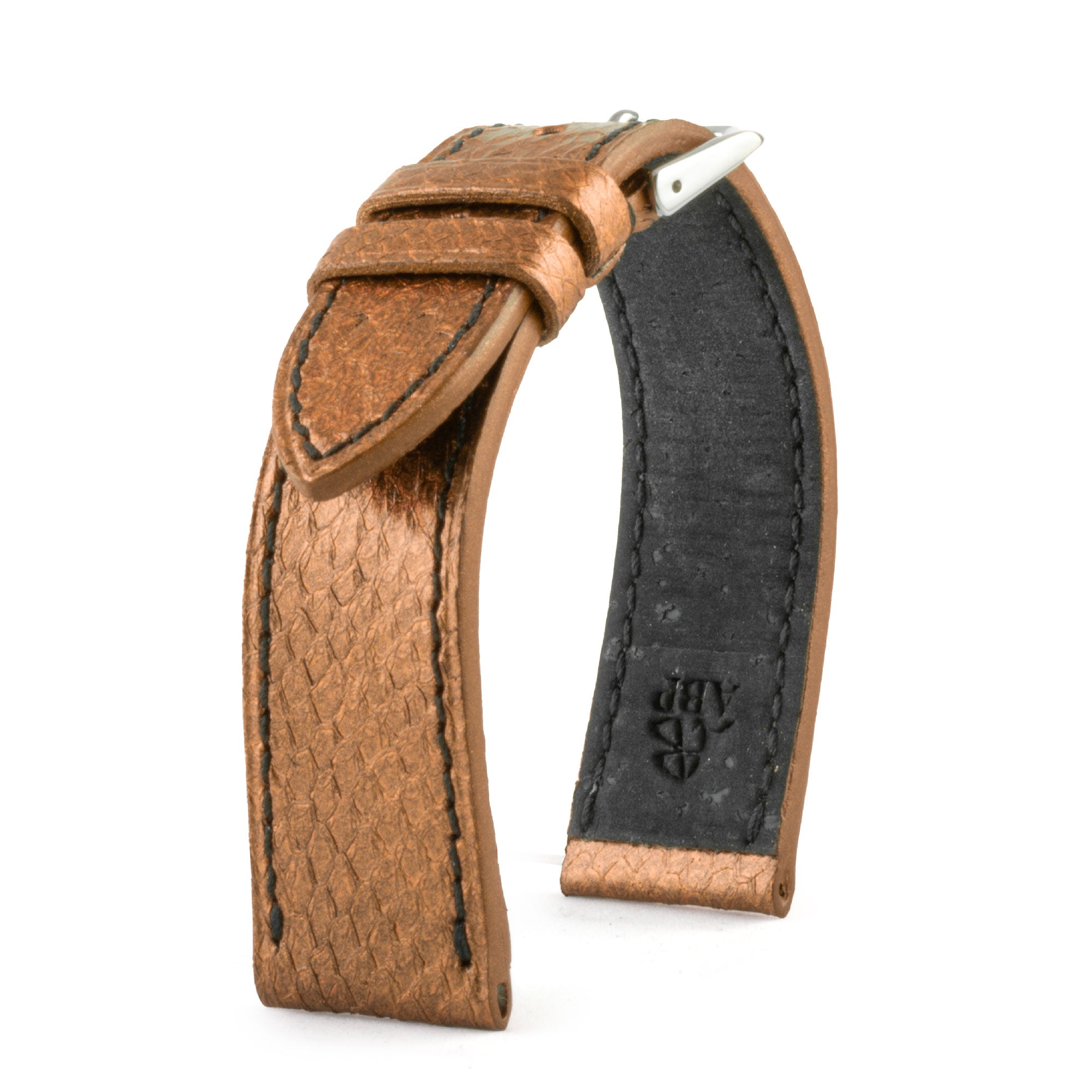 ​Eco-friendly "Upcycling"" watch strap - Golden trout