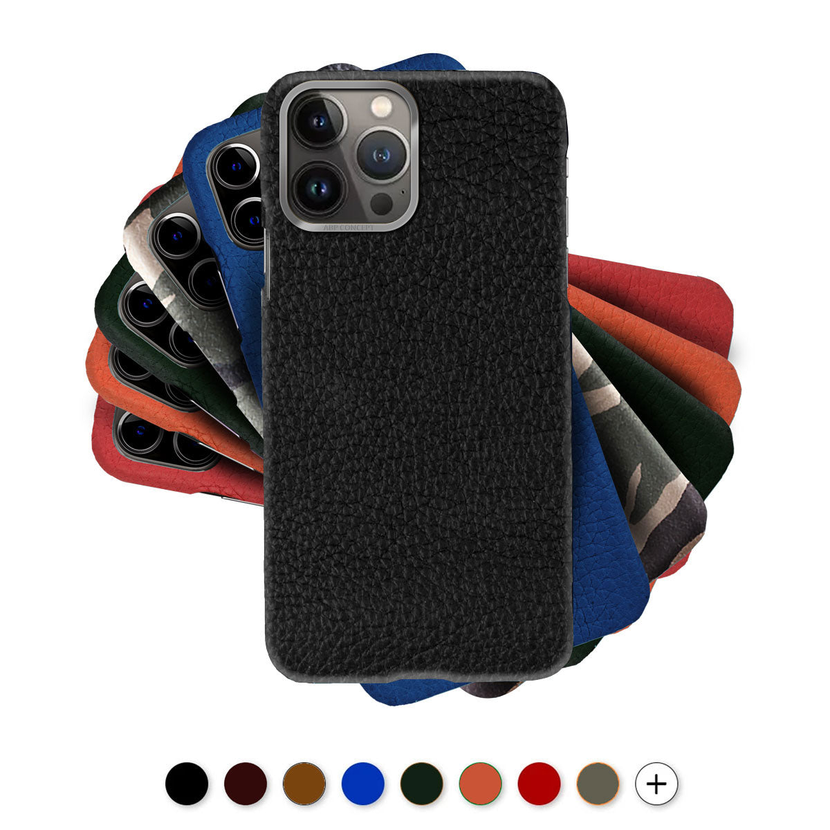 Leather iPhone HIMALAYA case / cover - iPhone 13 ( Pro / Max ) - Genui –  ABP Concept