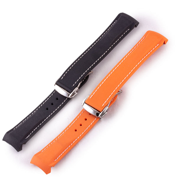 OMEGA leather bracelet 24cm in length m95611942090HA | eBay