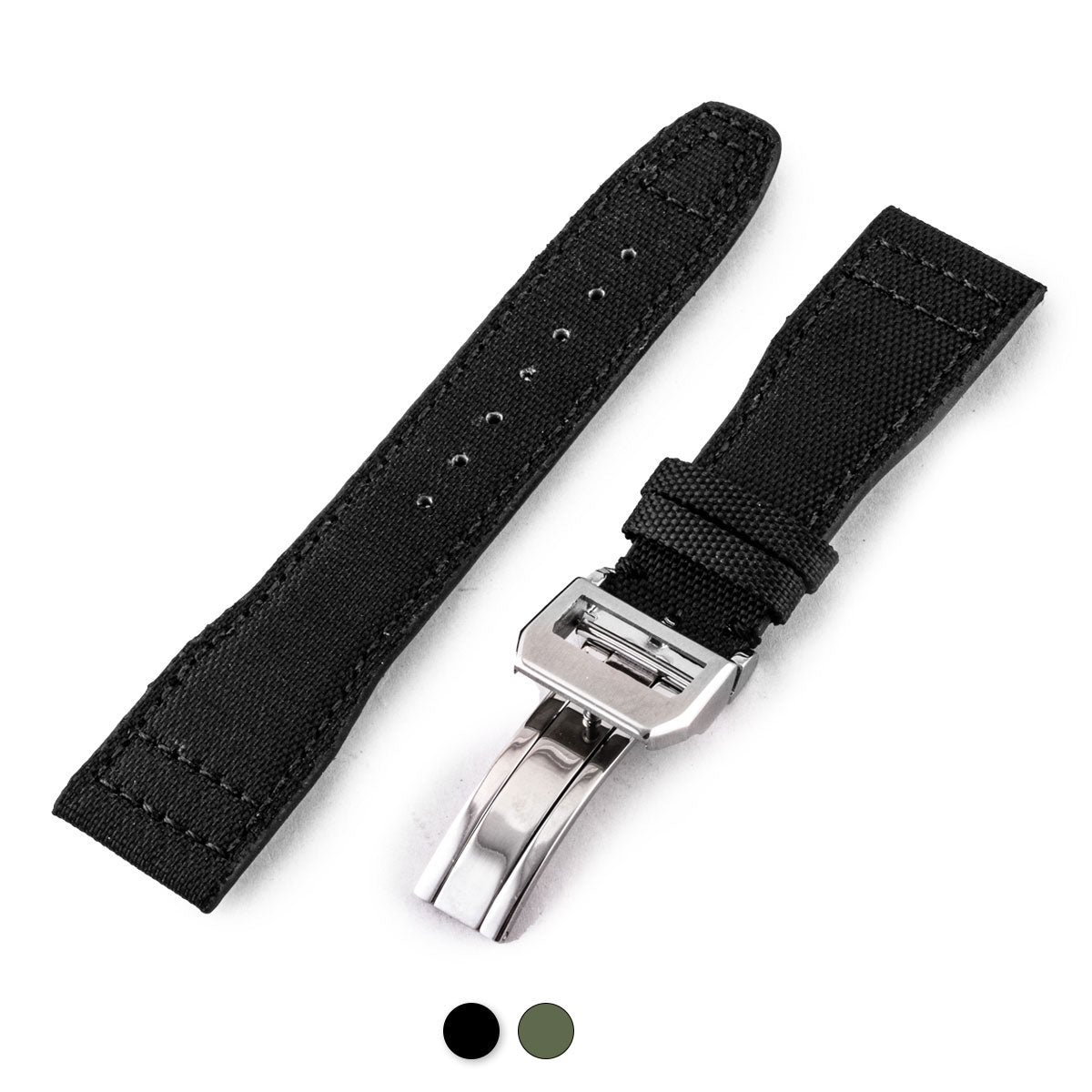 Bracelet montre acier 22 mm couleur argent