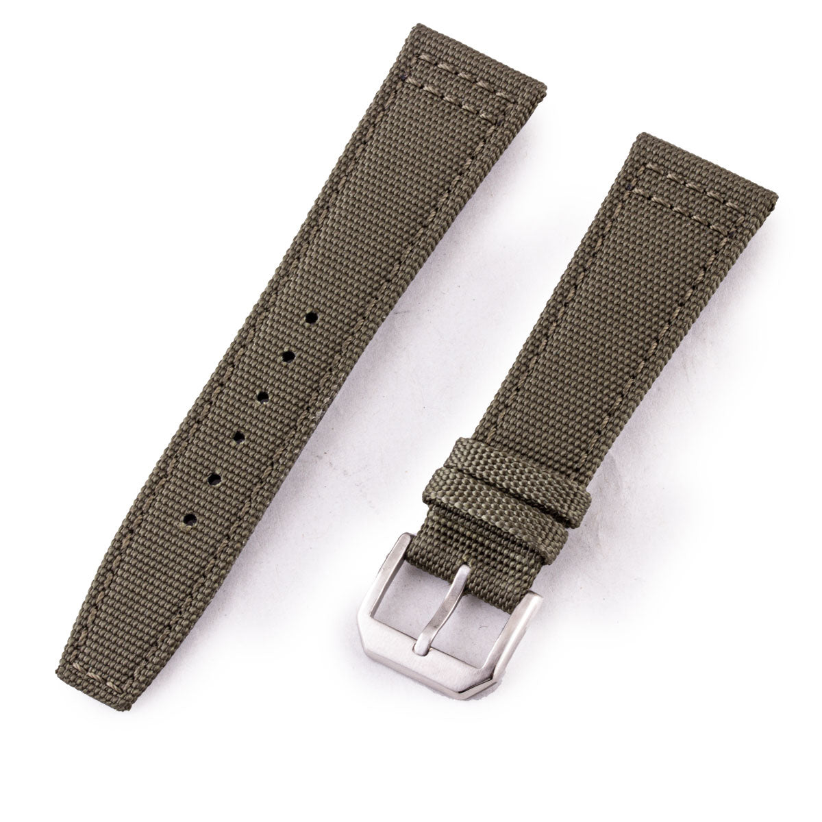 IWC Big Pilot - Cordura Type fabric watch band (black, kaki