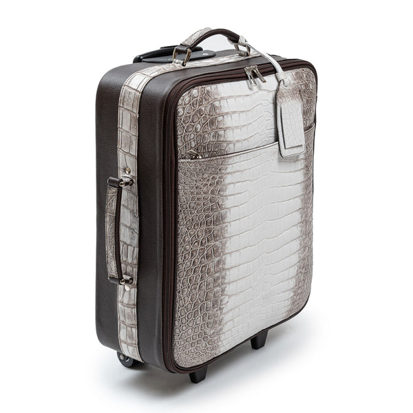 Crocodile luggage on sale