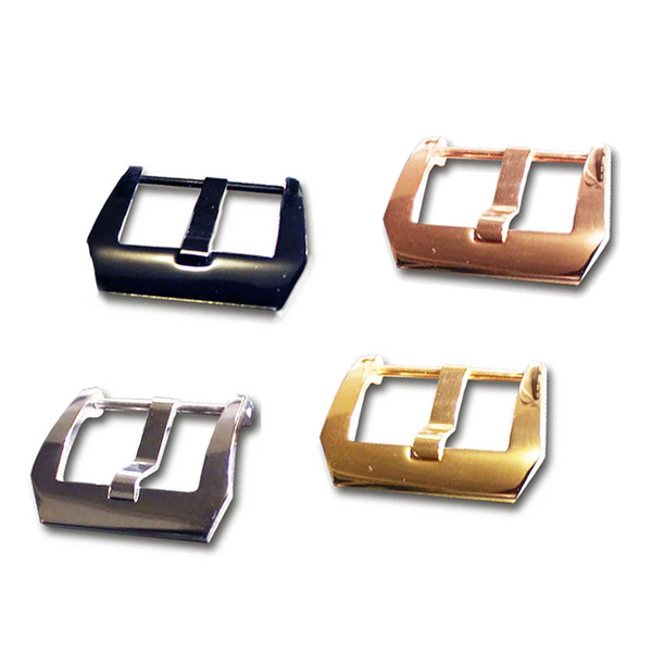 ABP tang buckles for Panerai watches bands straps steel gold black