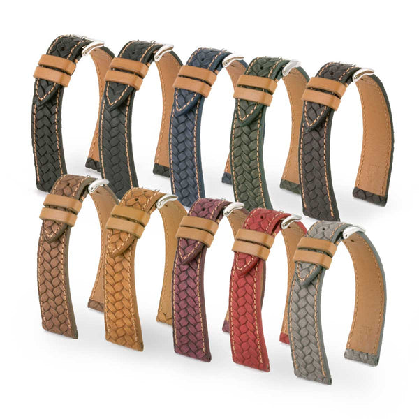 Vintage strap - Leather watch band - Calf suede (multiple colors) – ABP  Concept