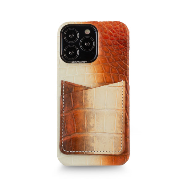 Leather iPhone HIMALAYA case / cover - iPhone 13 ( Pro / Max