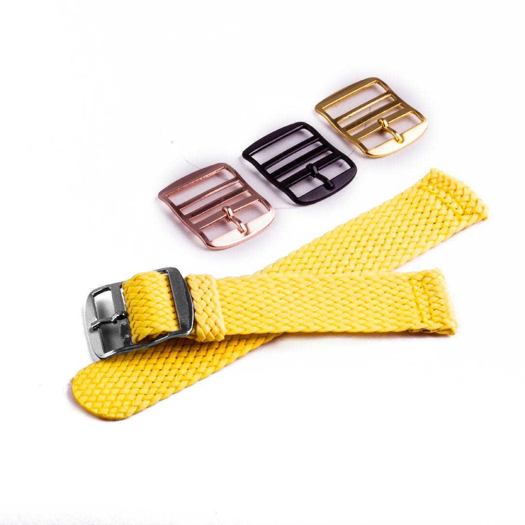 Braided belt - Nylon / fabric (plain color or bicolor) – ABP Concept