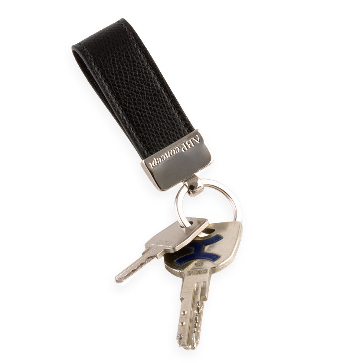 Porte-clés en cuir Essential - Alligator (noir, bleu, vert